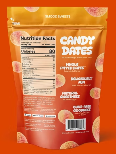 Candy Dates Sweet Peach