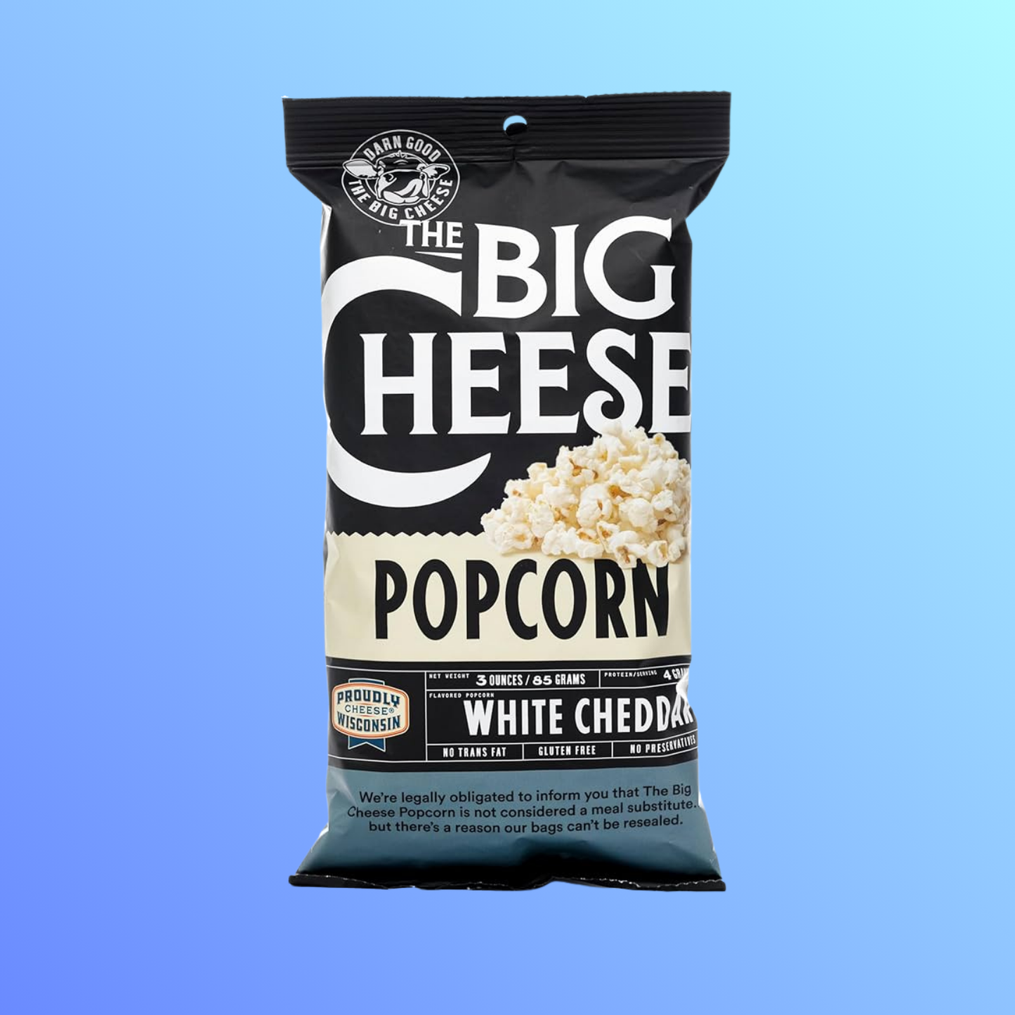 The Big Cheese Co Popcorn White Cheddar