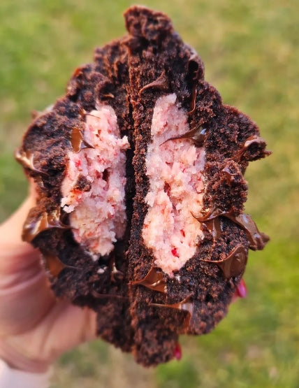 My Big Fat Cookie Stuffed Strawberry