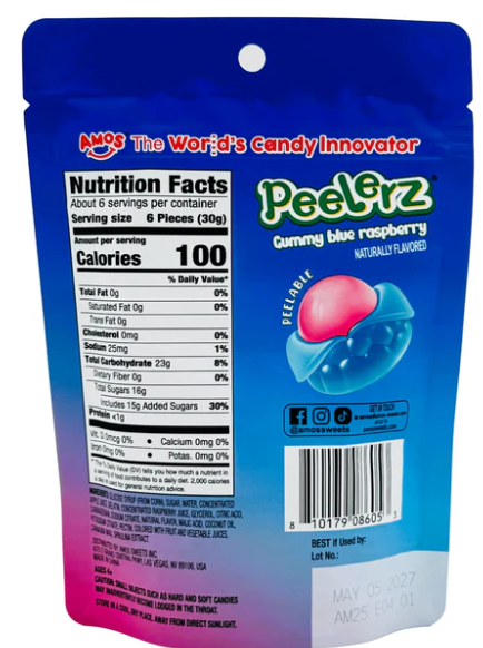 Peelerz Blue Raspberry