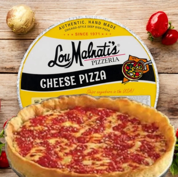 Lou Malnati's Deep Dish Cheese Pizza