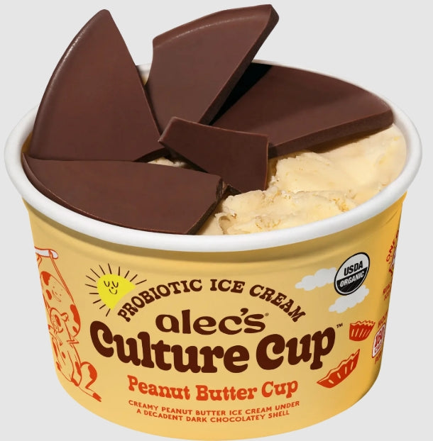 Alec's Ice Cream Culture Cup Peanut Butter Cup