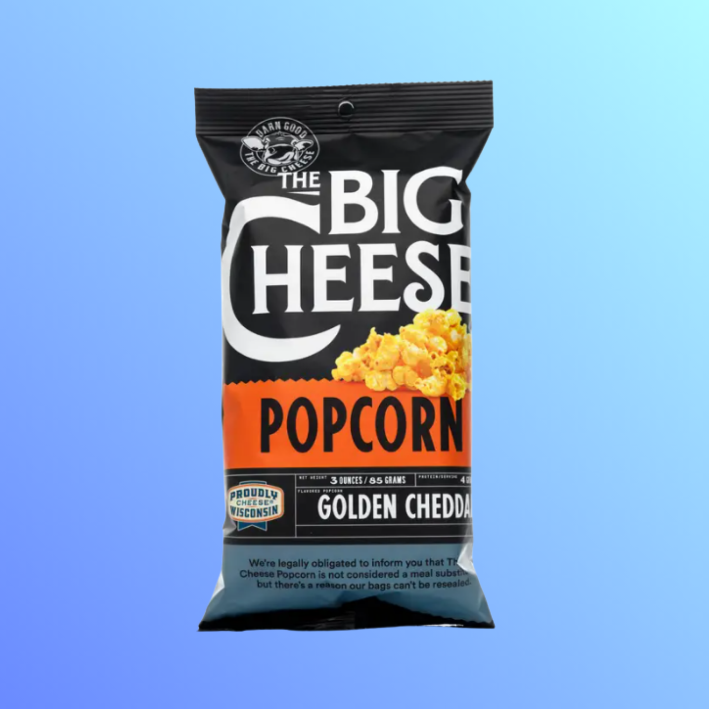 The Big Cheese Co Popcorn Golden Cheddar