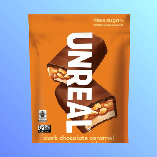UNREAL Dark Chocolate Caramel Peanut Nougat