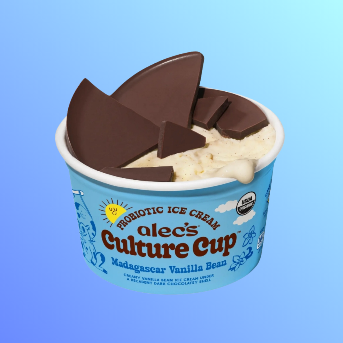 Alec's Ice Cream Culture Cup Madagascar Vanilla Bean