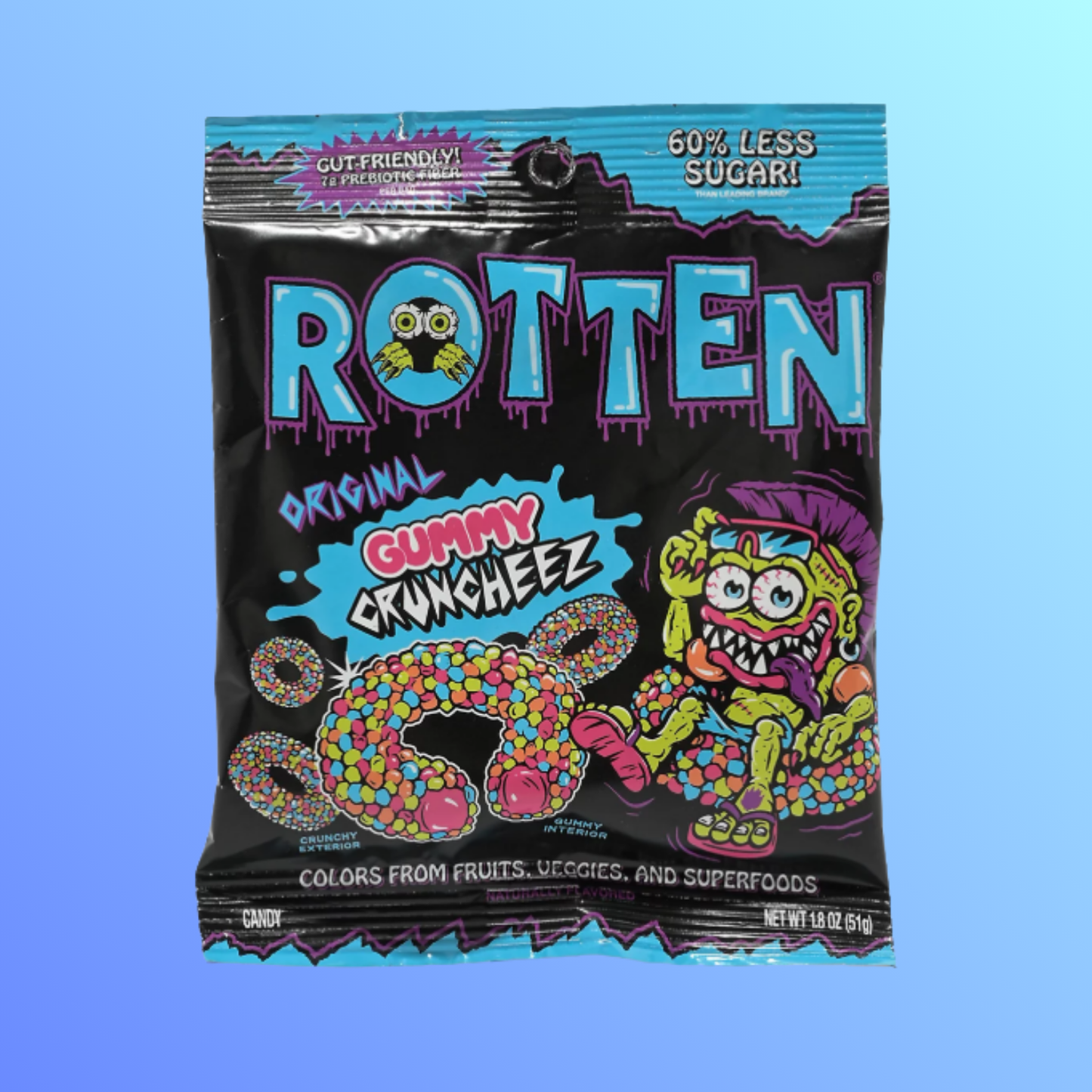 Rotten Candy Original Gummy Cruncheez
