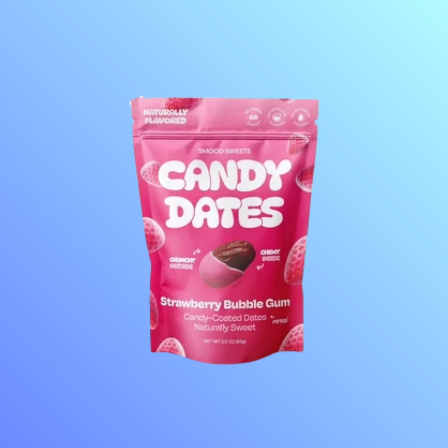 Candy Dates Strawberry Bubble Gum