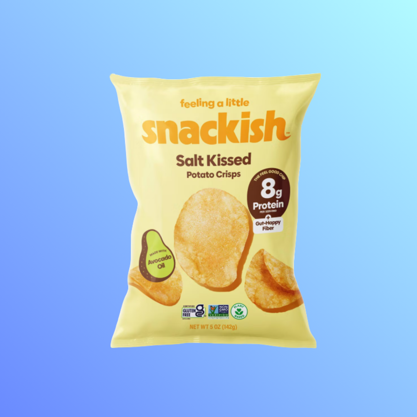 Snackish Potato Crisps Salt Kissed
