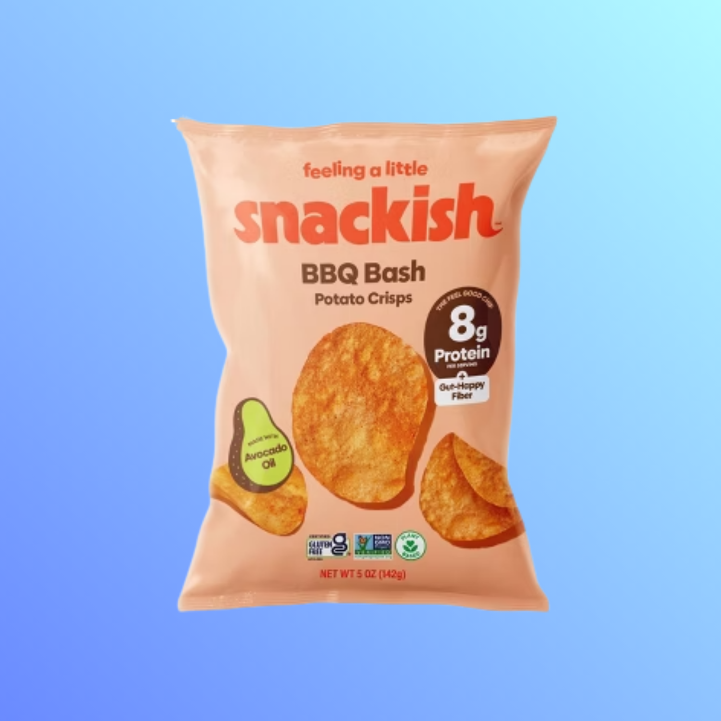 Snackish Potato Crisps BBQ Bash