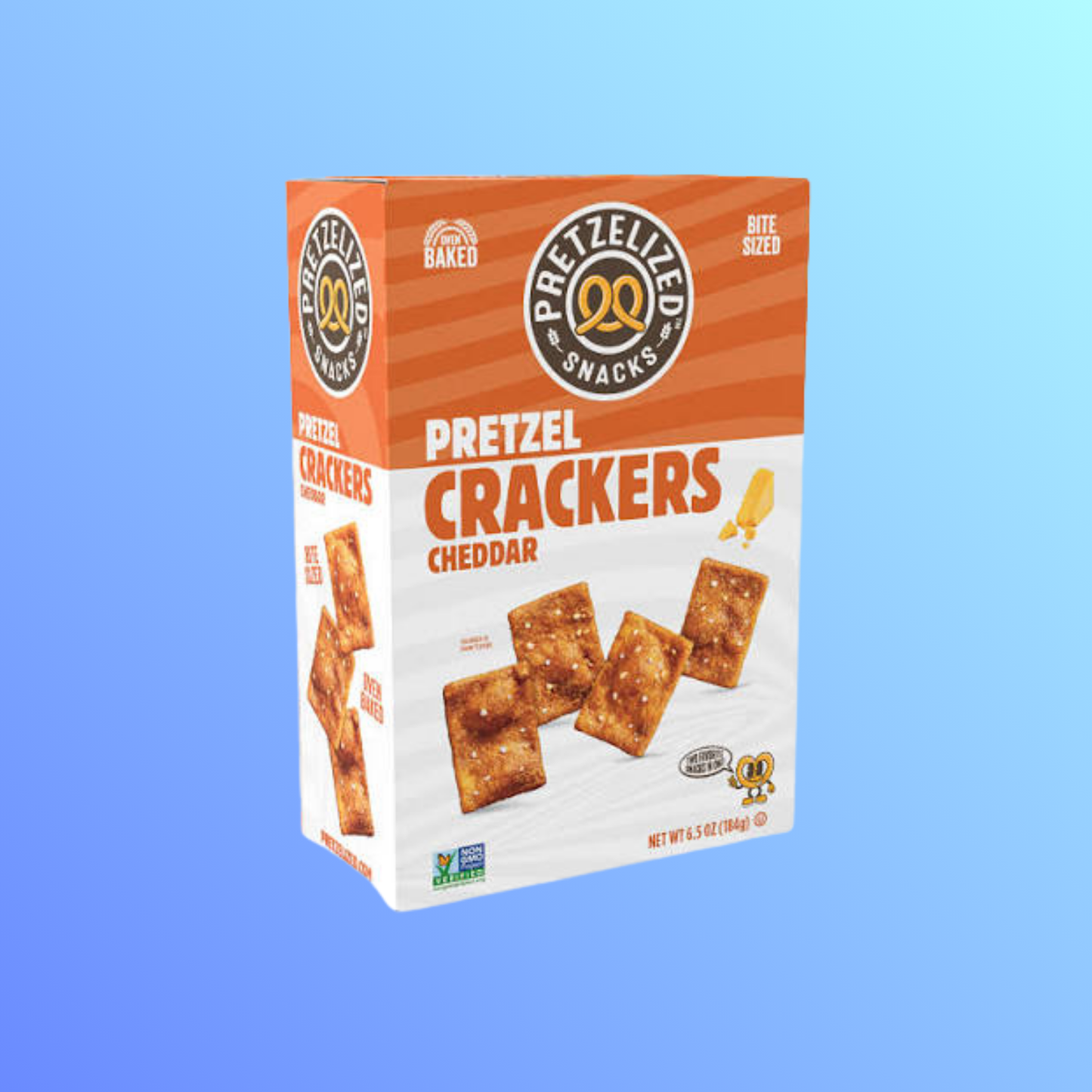 Pretzelized Snacks Cheddar Crackers