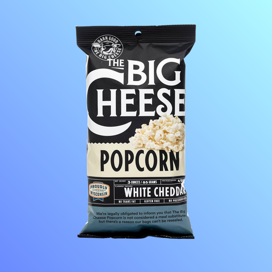 The Big Cheese Co Popcorn White Cheddar