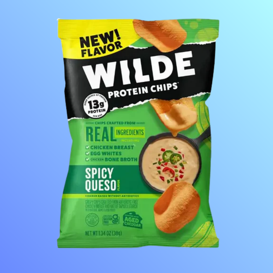 Wilde Spicy Queso Protein Chips