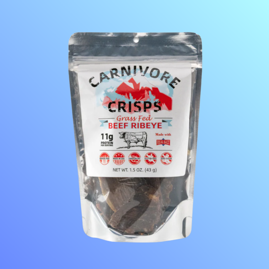 Carnivore Crisps Beef Ribeye