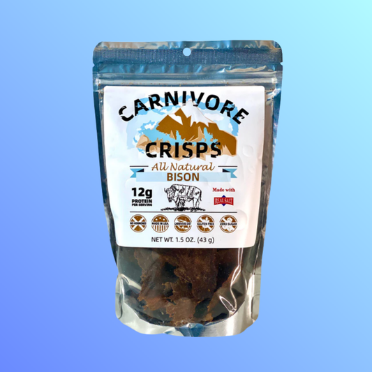 Carnivore Crisps Bison Brisket