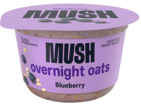Mush Overnight Oats Blueberry