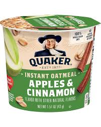 Instant Oatmeal Apples & Cinnamon