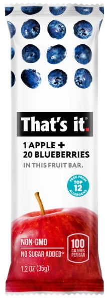 That's It Fruit Bar Blueberry