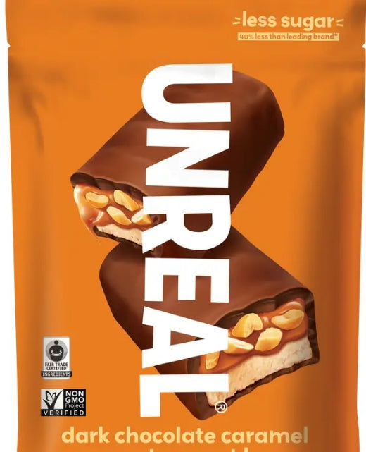UNREAL Dark Chocolate Caramel Peanut Nougat