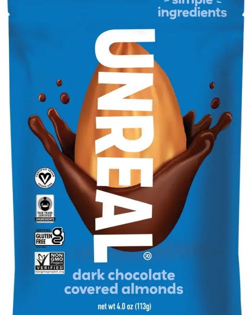 UNREAL Dark Chocolate Covered Almonds